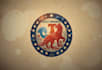 create patriotic and political logo