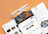 make screen mockups for web page and mobile apps