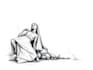 design digital sketch and line art illustration