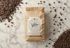 do coffee packaging, coffee bag, label design