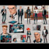 design characters and comic books