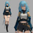 create a ponyxl or illustrious lora for an anime character