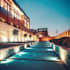 exterior lighting design, facade or landscape lighting