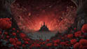 draw a custom dark surrealism for apparel