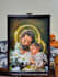 create a physical  oil painting on canvas