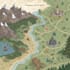 create an unique illustrated map