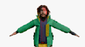 do character modeling and texturing brand product animation