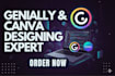 do interactive genially powerpoint prezi presentations, elearning course slides