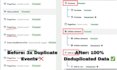 fix ga4 and fb capi for react nextjs wordpress and shopify