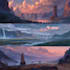 create environment concept art and illustration