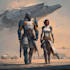 draw sci fi or fantasy concept art illustration characters