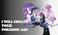 create your pokemon art