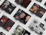 design a professional magazine or multi page layout