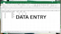 do data entry, data cleaning, formatting