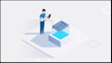 create a custom  2d and 3d isometric explainer video animation