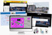 design a professional presentation with custom graphics