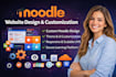 install upgrade develop moodle lms course online learning website customization
