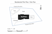 draw a professional residential plot plan or site plan