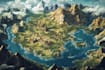do fantasy city map