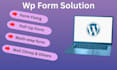 create professional wordpress contact form with elementor design