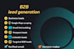 do b2b lead generation, google maps scraping and email finding
