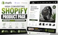design shopify product page or landing page in pagefly