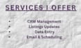 provide real estate admin support CRM listings management