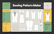 do sewing pattern, sewing pattern maker, seamless pattern digital sewing pattern