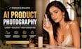 create realistic ai product photography and ad creative designs