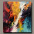 paint digital professional abstract art by hand