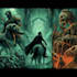 create professional horror illustration and dark artwork