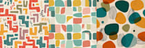 custom abstract textile pattern design