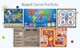 design board game card game tabletop game with box rules