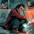 create ai comic book, illustrations any style
