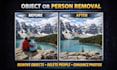 do ai photo editing, object removal, enhancement, retouching