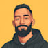 draw cartoon vector portrait with your face
