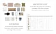 design your space and source the furniture and finishings
