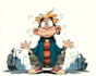 amazing comic cartoon character