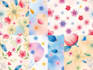 create seamless patterns in watercolor, acrylic or computer graphics