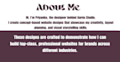 design a clean and aesthetic website using canva