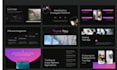 design clean professional powerpoint  canvas slides