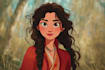 make a disney cartoon portrait