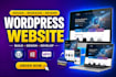 wordpress developer, design redesign wordpress website as a full stack developer