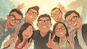 draw a caricature, cartoon caricatures