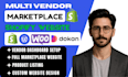 build shopify ecommerce multivendor website woocommerce multi vendor marketplace