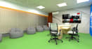 render 3d break room,game zone layout,furniture styling,cgi commercial interior