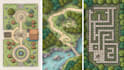 make create dnd maps, battlemaps, labyrinth map
