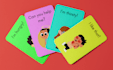 design kids educational flash cards and learning cards