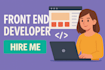 do custom website development as front end developer