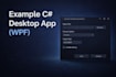 create windows desktop apps using c sharp